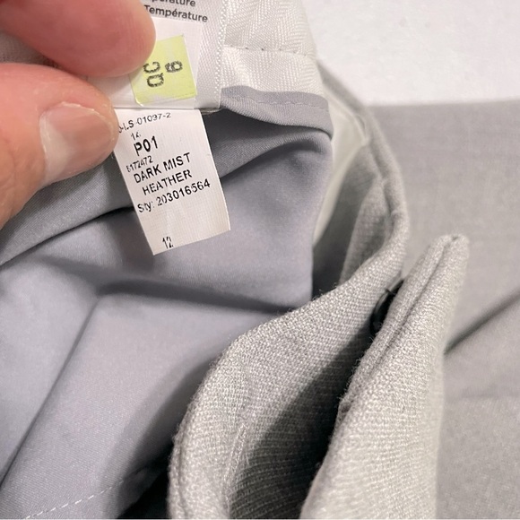 TALBOTS HAMPSHIRE ANKLE PANT - GREY size 12 - Picture 11 of 15